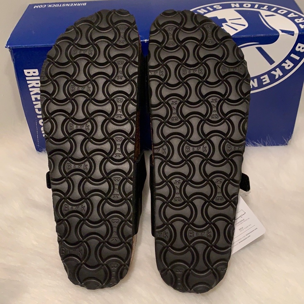 BIRKENSTOCK NEW! Salina Black Sandals 38 - Picture 5 of 7